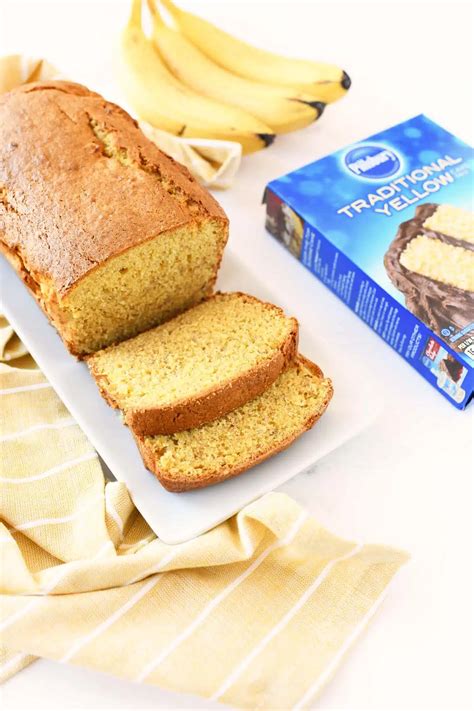 Image result for Banana Bread Using Box Cake Mix