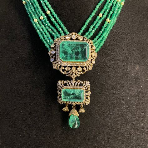 Raya Royal Silver Necklace - 925 Sterling Silver | My Motifs – Mymotifs