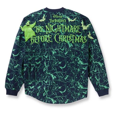 Oogie Boogie Glow-in-the-Dark Spirit Jersey for Adults – The Nightmare ...
