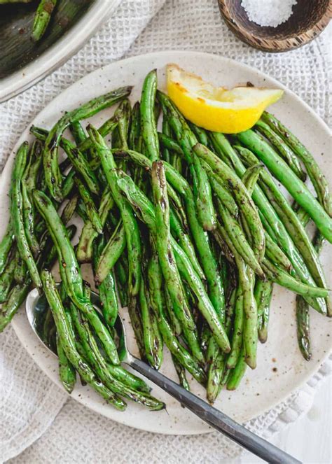Grilled Green Beans - With A Simple Garlic Soy Seasoning