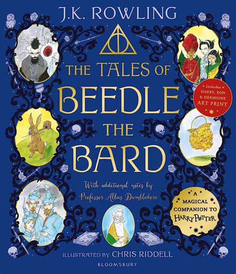 The Tales of Beedle the Bard - Illustrated Edition : Rowling, J.K ...