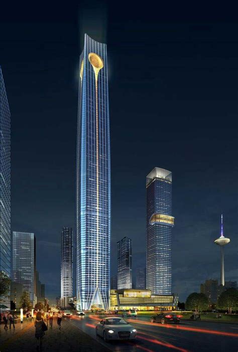 实拍北京最高建筑“中国尊”造型大气庄重