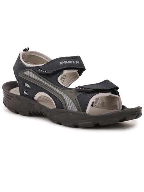 Power mens STRICKER Light Blue Sandal - 5 UK (8619730) : Amazon.in: Fashion