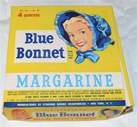 Blue Bonnet Margarine