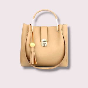 Buy Shef Women Beige Handbag beige Online @ Best Price in India ...