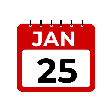 january 25 calendar reminder. 34594717 PNG