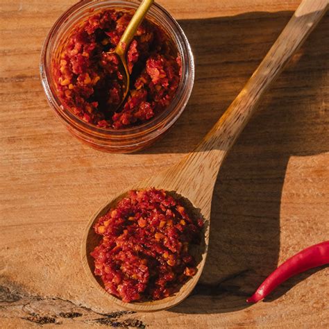 Fiery chilli paste – Chia's Earth Oven Bakery