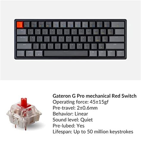Buy Keychron K12 60% Layout Bluetooth Wireless/USB Wired Mechanical ...