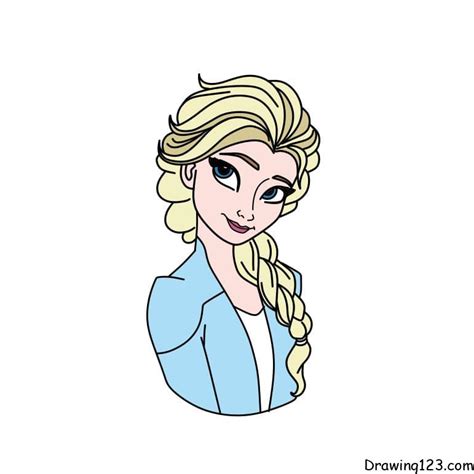 Image result for Simple Elsa Drawing