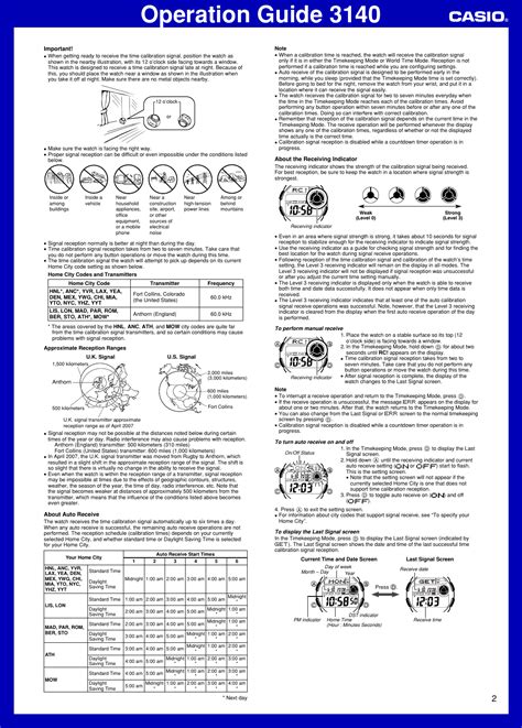 Image result for Casio Watch User Guide
