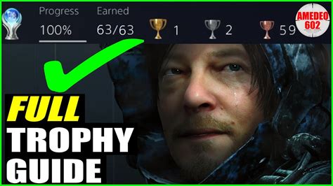 Death Stranding Platinum Trophy Guide (All Death Stranding Achievements ...