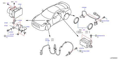 2013 Nissan Rogue Abs hydraulic - 47660-KB50B - Genuine Nissan Part