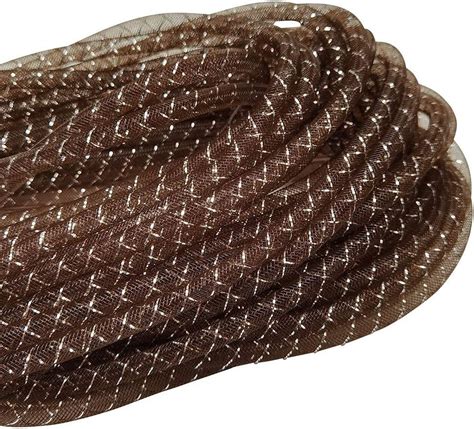 NANAHuang Assorted 13 Colors 26Yards Solid Mesh Tube Deco Flex for ...