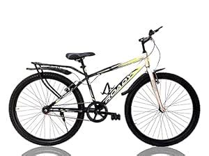 CLIFF CROXS Roady White & Black Steel Frame Ranger Bicycle/Bike Without ...