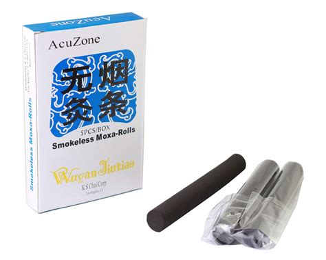 Acuzone Smokeless Moxa-Rolls (5 Sticks/box) : Amazon.in: Home & Kitchen