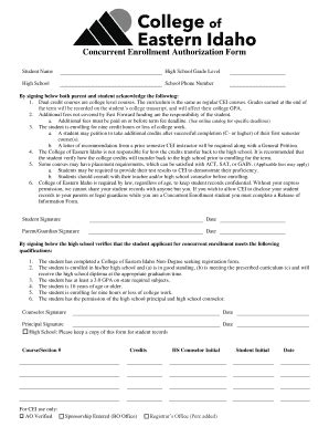 Concurrent Prerequisites Form 的图像结果