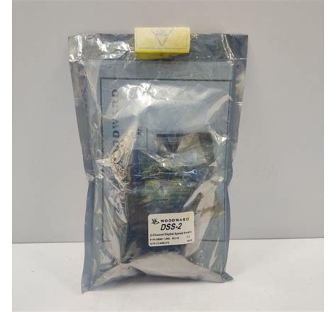 Woodward DSS-2 2-Channel Digital Speed Switch 8800-1001 REV D ...