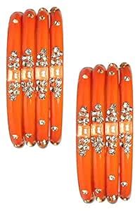 Buy NAGAICH Glass with Zircon Gemstone Or Beads Studded worked Glossy ...