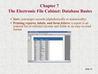 Image result for Soft File Database Examples PDF