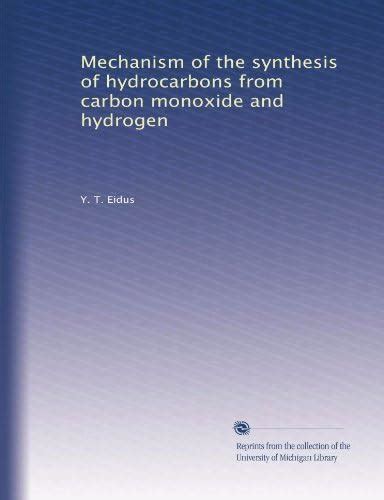 Mechanism of the synthesis of hydrocarbons from carbon monoxide and ...