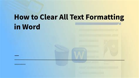 Clear All Formatting 的图像结果