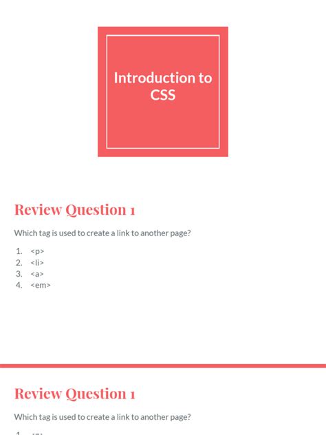 CSS W3Schools Tutorial for Beginners PDF 的图像结果