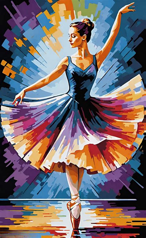 Ballet Dancer Oil Painting Free Stock Photo - Public Domain Pictures