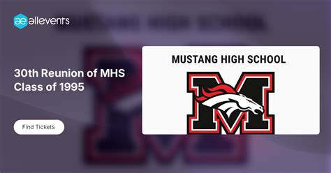 30th Reunion of MHS Class of 1995, Mustang High School, 12 July 2025 ...