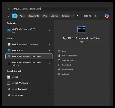 Image result for MySQL Command-Line Tutorial
