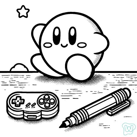 36 Kirby Coloring Pages - Free PDF Pages