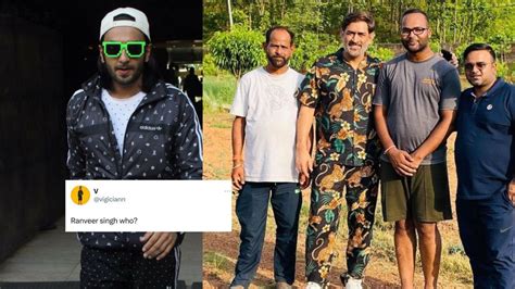 ‘Ranveer Singh Who?’ MS Dhoni's Colourful Night Suit Avatar Leaves Fans ...