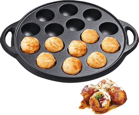 WUWEOT Pre-Seasoned Non-Stick Aebleskiver Pan and India | Ubuy