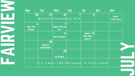 Bellevue Public Schools Calendar