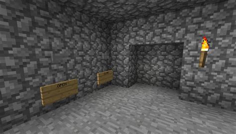 redstone door Minecraft Map