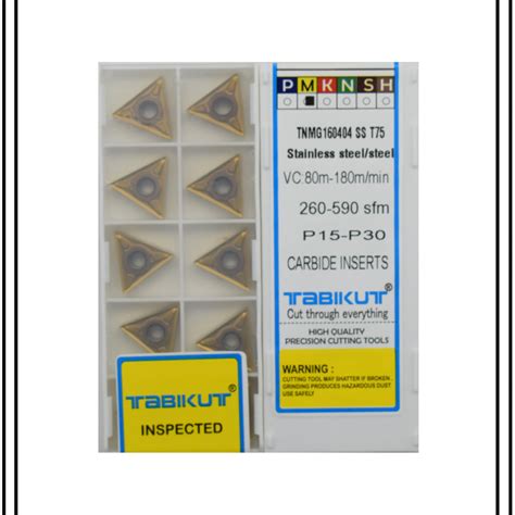 Tabikut TNMG1604 Carbide Inserts | Jaibros Cutting Tools