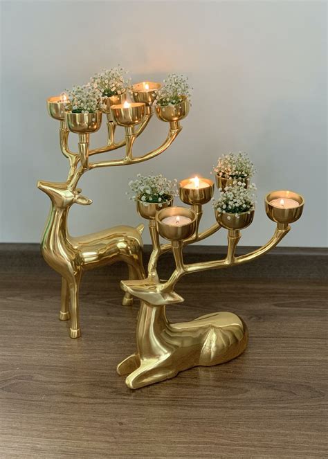 Get Reindeer Candle Stands at ₹ 4000 | LBB Shop