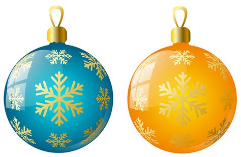 Yellow Christmas Ornaments Vector Png Christmas Ornaments