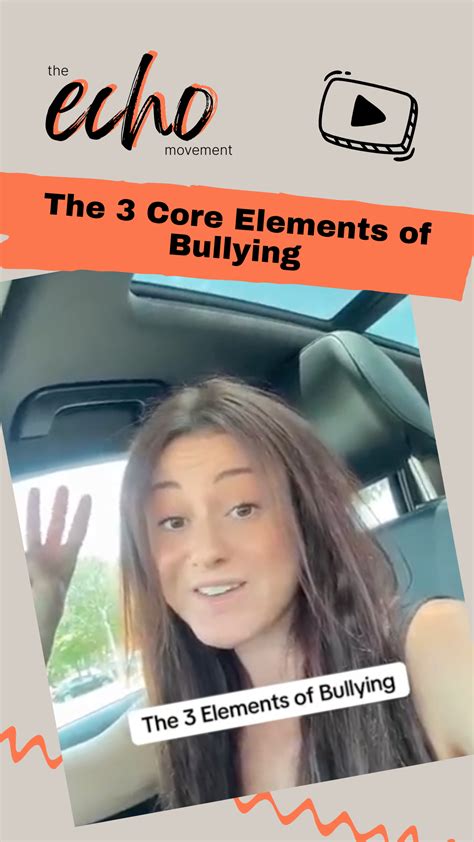3 Elements of Bullying + Why It Matters | The Echo Movement