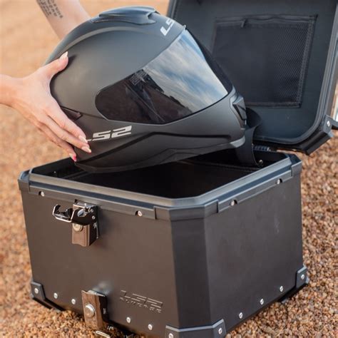 LS2 Aluminium Top Box Black (45 Litres)– Moto Central