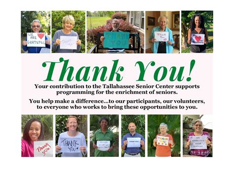 Make A Gift – Tallahassee Senior Center Foundation