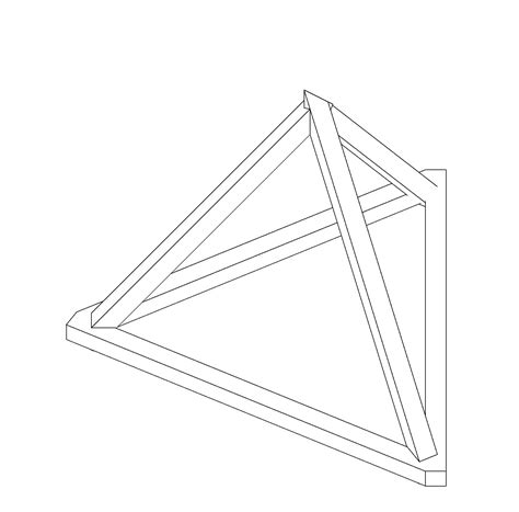Triangular Based Pyramid Drawing Steps 的图像结果