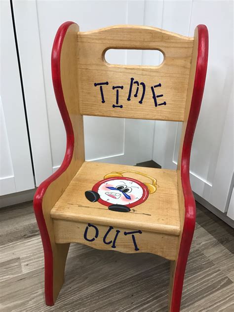 Time Out Chair Kids Chair Time Out Seat Handmade Chair