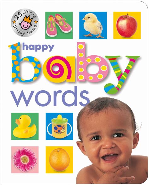 Happy Baby Words (25th Anniversary) - Priddy Books