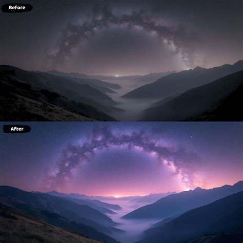 150 AI Milky Way Lightroom Presets - Astrophotography Pack - Eyegusto ...