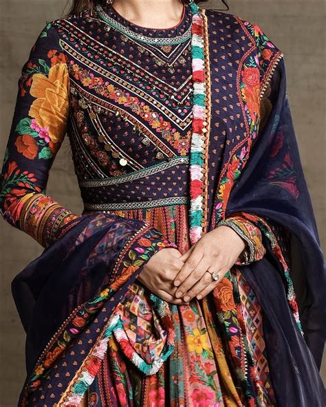 Aditi Rao Hydari’s floral anarkali layers vivid panels under a sheer ...