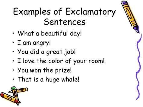 Exclamatory Sentence: Definition and Examples - ESLBuzz Learning English | Exclamatory sentences ...