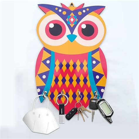 RAG28 Designer Wall Mount Wooden Key Holder-KH1 : Amazon.in: Home & Kitchen