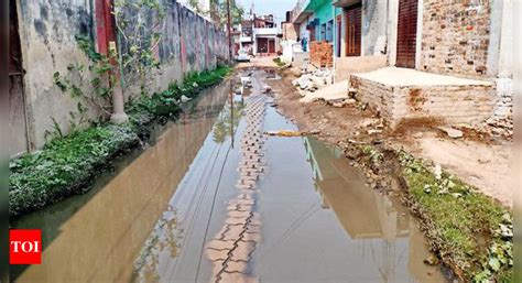 School-bound special kids wade through waterlogged stretch in Lucknow ...