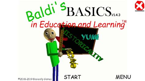 Baldi's Basics Plus Mod Menu Download 的图像结果