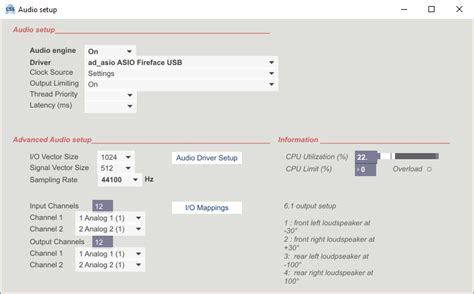 Audio Window